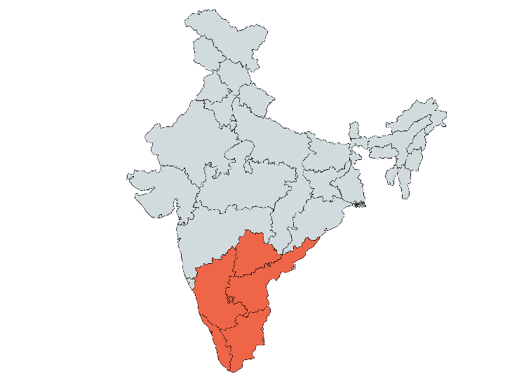south 